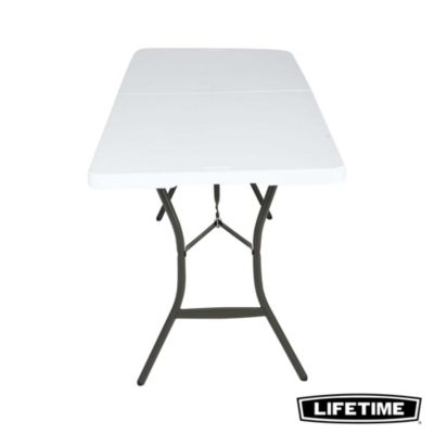 Table Rectangulaire Valise Pliante en deux (183 x 70 cm) LIFETIME 80642