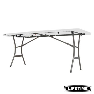 Table Rectangulaire Valise Pliante en deux (183 x 76 cm) LIFETIME 80471