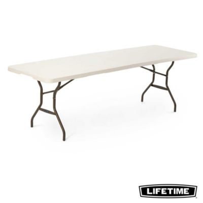 Table Rectangulaire Valise Pliante en deux (244 x 76 cm) Lifetime 80270
