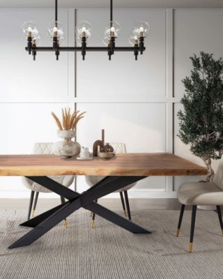 Plateau de table bois suar 200X80 cm - A23 - VAN ELSEN-WOOD