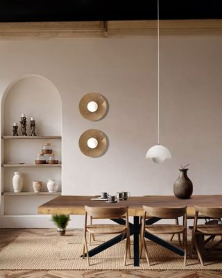 Table repas en suar massif L250 cm 12-14 pers. - Uniqka