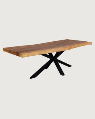 Table repas en suar massif L250 cm 12-14 pers. - Uniqka