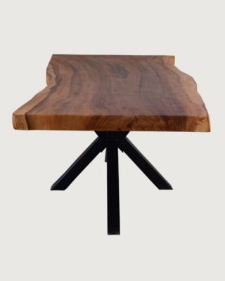 Table repas en suar massif L250 cm 12-14 pers. - Uniqka