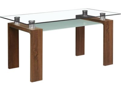 Table repas "Eva"  150 x 80 x 75 cm  Marron