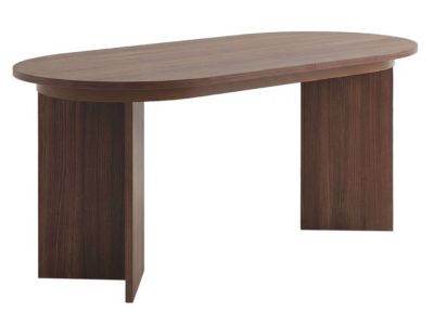 Table repas extensible en bois 160200 cm "Sorell"  8 places  Marron