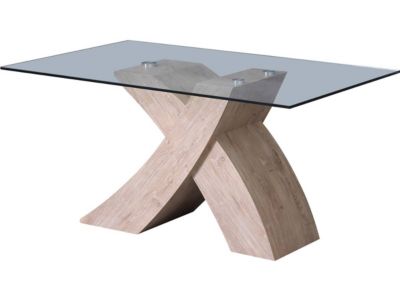 Table repas "Mona" 150 x 90 x 74 cm  Chêne