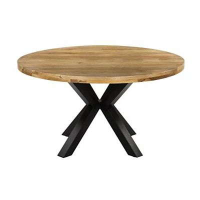 Table ronde 140 cm bois massif Leya