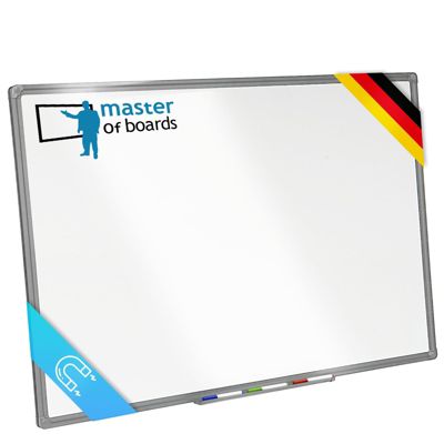 Tableau blanc magnétique, 60 x 90 cm - Floordirekt