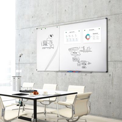 Tableau blanc premium laquée 90 x 60 cm