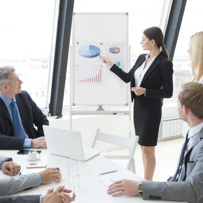 Tableau Blanc Effaçable Sur Pied, 30x40 Cm Ardoise Effaçable