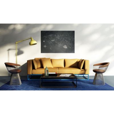 Tableau Cartes du monde Voyage autour du monde 60x40 cm