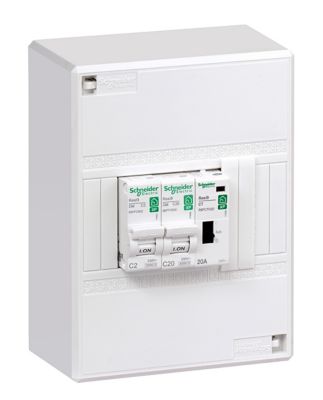 Image principale de Tableau chauffe-eau 1 rangée Schneider Electric Resi9 XP