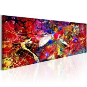 Tableau déco Red Forest 135x45 cm