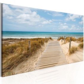 Tableau déco Windy Beach 150x50 cm