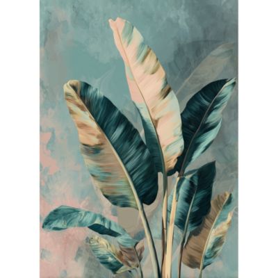 Tableau décoratif feuilles de bananier 55 x 75 cm, Dada Art