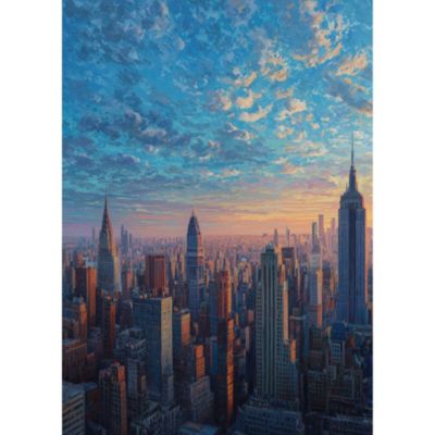 Tableau décoratif vue de New York 55 x 75 cm, Dada Art
