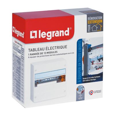 Tableau electrique legrand 4 rangées - Maison mobilier jardin