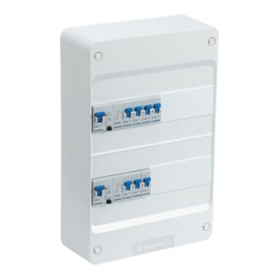 Tableau électrique pré-équipé 2 rangées, pour logement T2 Jacobsen