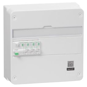 Tableau électrique pré-équipé et pré-câblé 1 rangée 13 modules Schneider Electric Resi9 XE