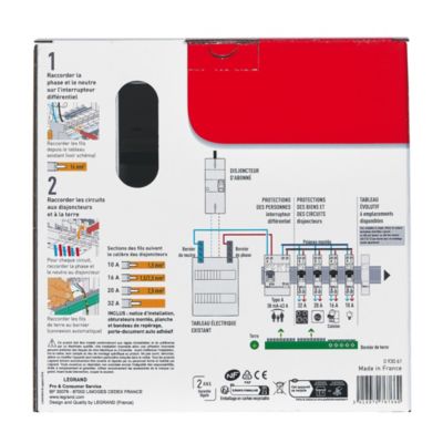 Kit D'étiquettes Prédécoupées Pour Tableau électrique Legrand - Signalisation D'origine, Neuf