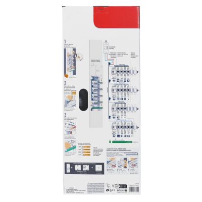Tableau électrique pré-équipé et pré-câblé 4 rangées Legrand - 52 modules (20 inclus)