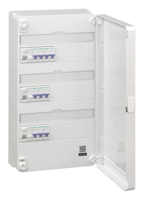 Tableau Electrique Schneider Electric Pre Equipe Et Pre Cable 3 Rangees Castorama