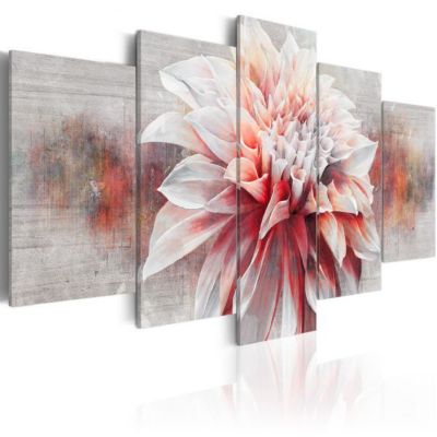 Tableau Fleurs Beautiful Lady 100x50 cm