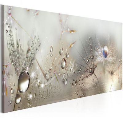 Tableau Fleurs Morning Song 120x40 cm