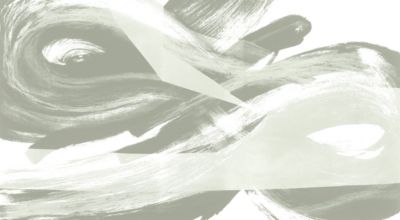 Tableau infini vert en toile imprimée, 90x60 cm