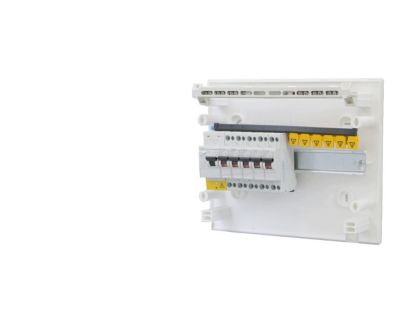 Tableau électrique pré équipé apparent 1 rangée à vis ABB
