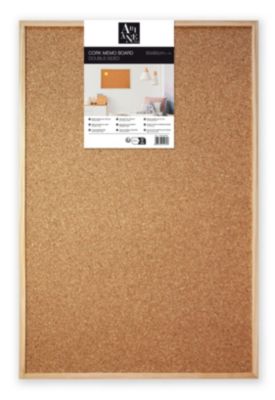 Tableau En Liège 60x55 Cm Avec Cadre Bois Pin Massif – Panneau D'affichage Auto-cicatrisant – Pour Bureau, Maison, Salle De Classe