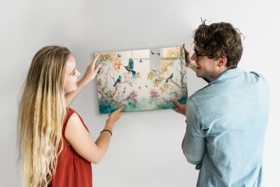 Tulup Image Sur Toile Tableau Imprimé 140x70cm - Épave De Voiture