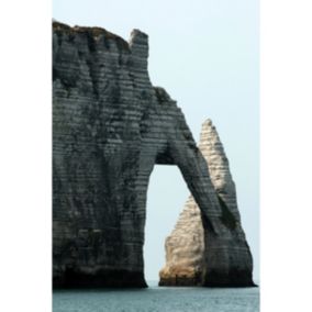 Tableau mural encadré arche etretat 65x97 cm - Fabriqué en France