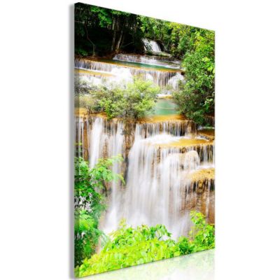 Tableau Paradise Waterfall (1 Part) Vertical 60x90 cm