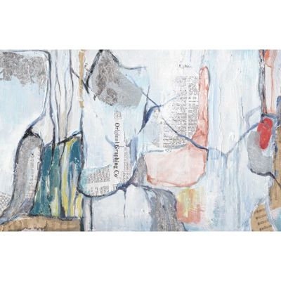 Tableau peinture originale 150 x 50 cm style Abstrait - News