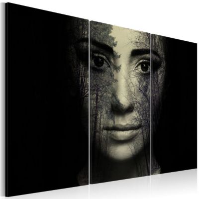 Tableau Personnages Camouflage de forêt 60x40 cm