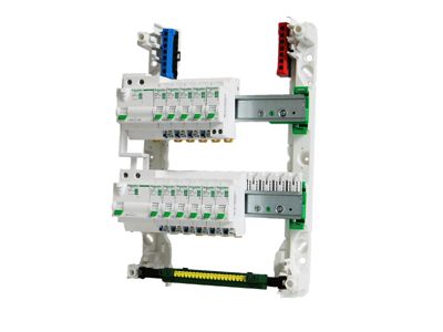 Tableau précâblé 10 disj + 2 ID Schneider Resi9 XP à vis