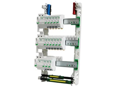 Tableau précâblé 14 disj + 3 ID Schneider Resi9 XP à vis