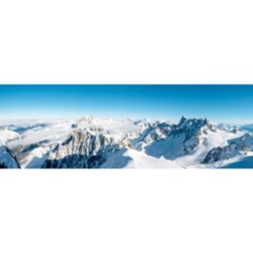 Tableau sur toile aiguille du midi 45x135 cm - Fabriqué en France