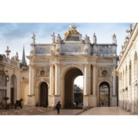 Tableau sur toile arc héré place stanislas de nancy 65x97 cm - Fabriqué en France