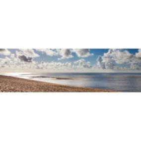 Tableau sur toile arcachon nuages 30x97 cm - Fabriqué en France