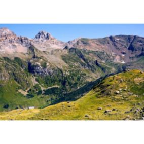 Tableau sur toile au cœur des pyrénées 45x65 cm - Fabriqué en France