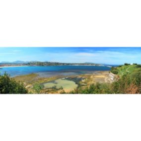 Tableau sur toile baie saint jean 30x97 cm - Fabriqué en France