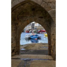 Tableau sur toile bateau concarneau 30x45 cm - Fabriqué en France