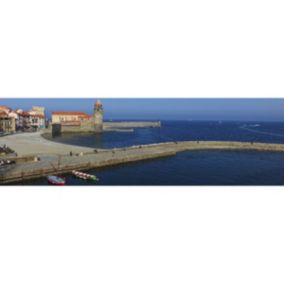 Tableau sur toile collioure 30x97 cm - Fabriqué en France