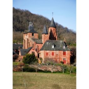 Tableau sur toile collonges 100x140 cm - Fabriqué en France