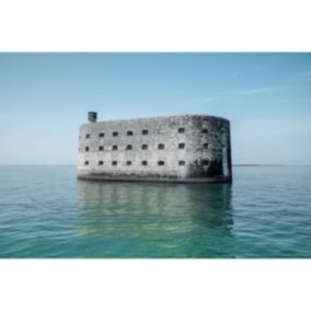 Tableau sur toile fort boyard 30x45 cm - Fabriqué en France