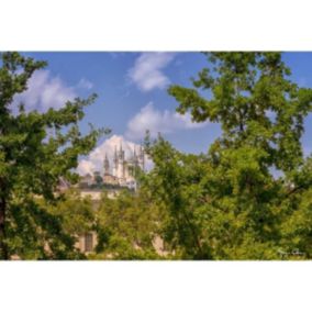 Tableau sur toile fourvière 45x65 cm - Fabriqué en France