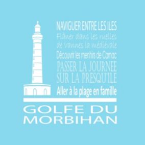 Tableau sur toile golfe morbihan glacier 30x30 cm - Fabriqué en France