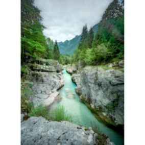 Tableau sur toile gorge 100x140 cm - Fabriqué en France